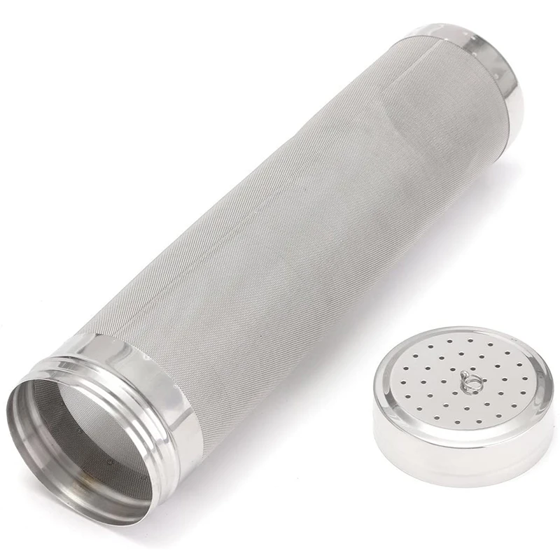 Cyank Bee Bewing Mesh Filte, Bee Dy Hoppe Filte Hop Strainer 300 Micron Filter Stainless Steel Hop Strainer Brewing Hopper Basket%2f