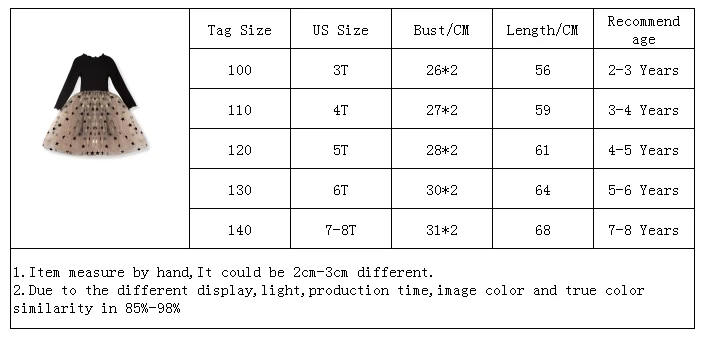 Повседневная одежда с длинными рукавами для девочек от 3 до 8 лет Детские платья для девочек с рисунком звезды, праздничная детская одежда, осенне-зимняя одежда