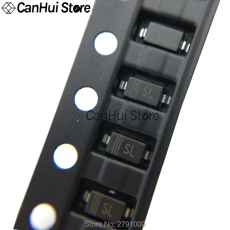 20PCS SMD Schottky Diode 1A/40V 1N5819 IN5819 SS14 SMA-in Diodes From - Foto 6