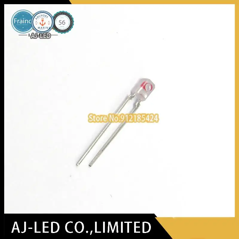 

50pcs/lot IR958-8C side infrared emission light-emitting diode wavelength 940nm angle ± 25 ° Taiwan EVERLIGHT