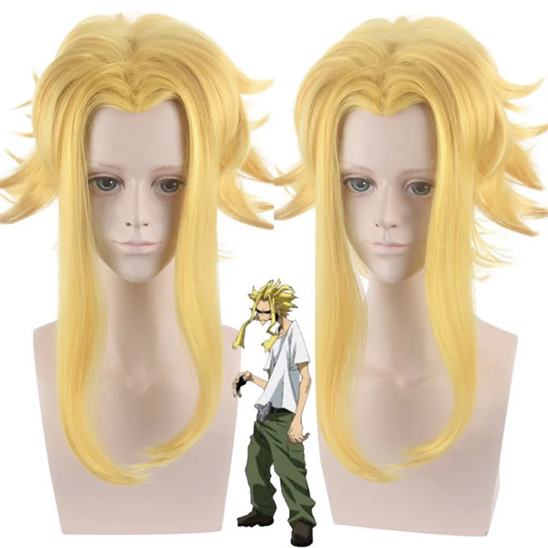 

All Might Boku No Hero Academia Hai Cosplay Wig My Hero Academia/Academy Cosplay Wig Synthetic All Might Hair Men