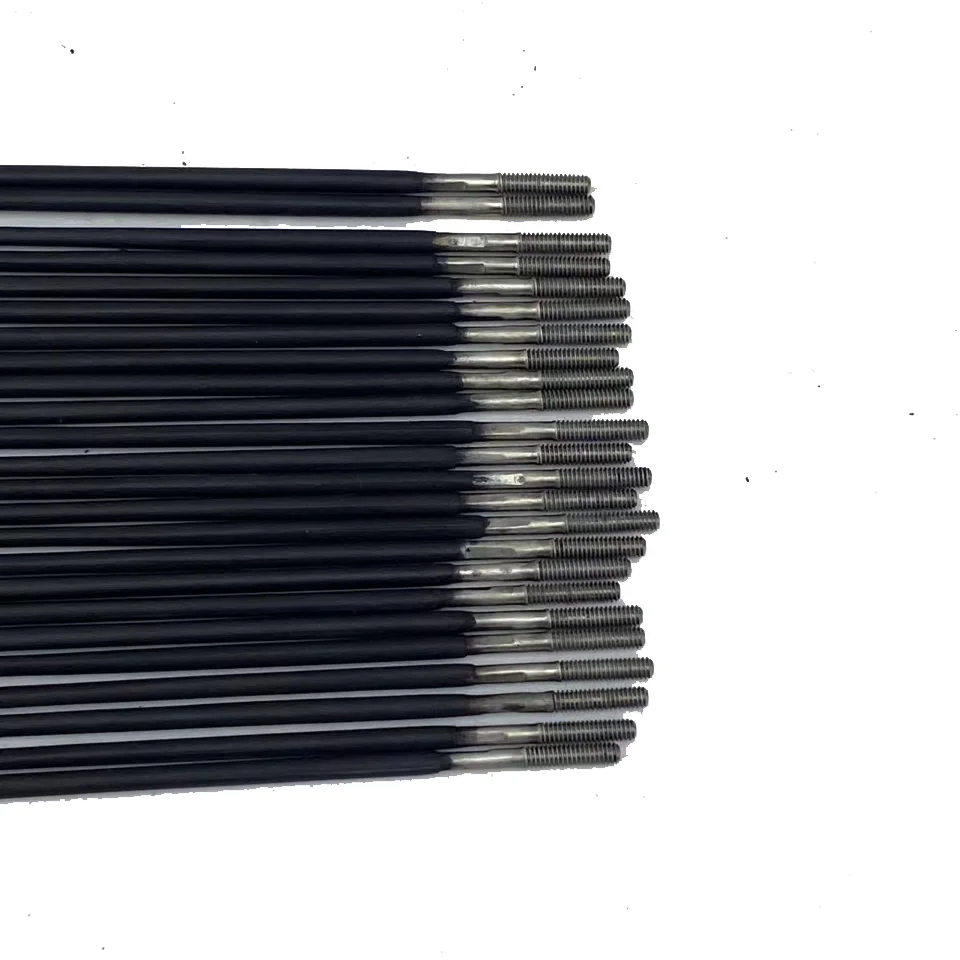 Carbon Spoke for Bike Weighs only 2.25-2.55g/pc 2.0 Black Round Spoke Length from 245-307mm Straight Pull Head Spokes