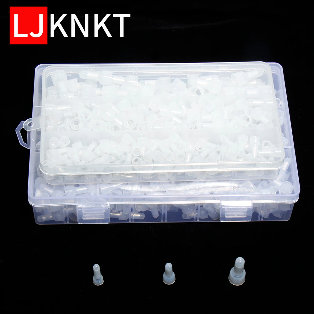 

230/450pcs Nylon Crimp Caps terminal connector blocks tb Closed Line Cap PA66 Splice Terminals faston wire accessories set
