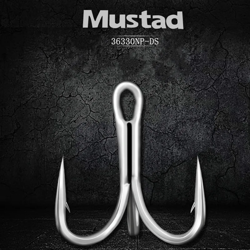 Mustad тройные Крючки прочные острые крючок с зазубриной Anzuelos Глубокий Океан кальмар сельдь Три якоря рыболовный крючок Anzol рыболовные снасти Pesca