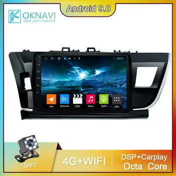 

OKNAV10 Inch Android 9.0 Car Navigation GPS For Toyota Corolla 2014-2016 LHD Multimedia Player WIFI DSP Radio 2Din No DVD Player