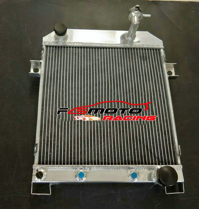 Подходит для Jaguar MARK 2 MK2 MK II DAIMLER 2,5 V8; V8-250 62-67 56 мм алюминиевый радиатор и вентилятор на