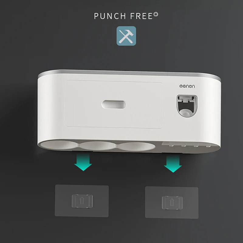 3-GESEW-Wall-mounted-Magnetic-Toothbrush-Holder-waterproof-Toothpaste-Squeezer-For-Toilet-Automatic-Dispenser-Bathroom-Accessories