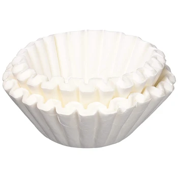 

Botique-500Pcs 8-12Cup 8.5cm Disposable Replacement Coffee Filters Coffee Filter Cup Home Kitchen Disposable Paper Filters