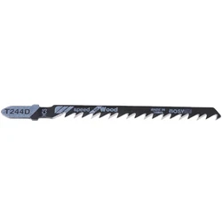 High Quality  5 Pcs T244D HCS T-Shank Curved Jigsaw Blades Cutting Tool For Wood Fast Cutting