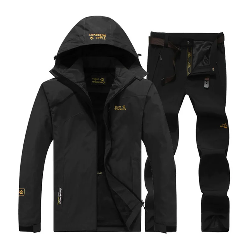 

Outdoor Tracksuit for women & men Hiking jacket & Hiking Pants Spring Autumn Windproof Waterproof coat Mountaineering Sports Set