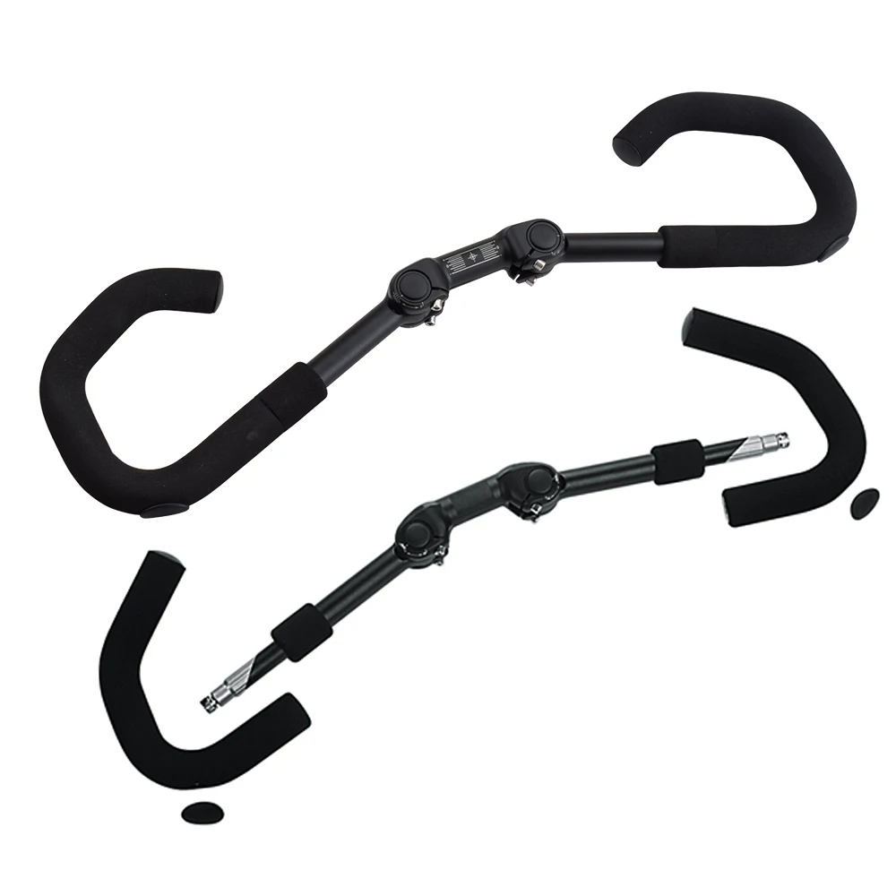 360DegreeRotateButterflyShapeAluminiumAlloyBikeHandlebar254mm