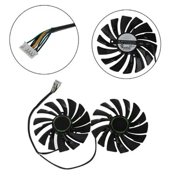 

95MM PLD10010S12HH 6Pin Graphics Video Card Cooler Fan VGA Fan For MSI GTX970 GeForce GTX 970 Dual Fans Twin Cooling Fan