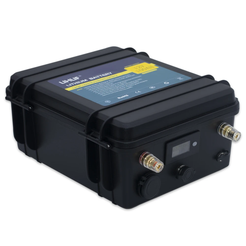 Литиевая батарея 12v 100ah водонепроницаемый комплект литий ионный батарей 100AH