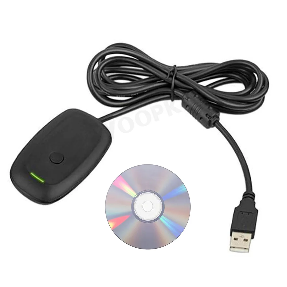 USB Receiver for Xbox 360 Wireless Controller PC Receiver Support Computer Windows for Xbox360 Consoles