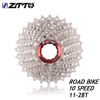 

Road 10s Cassette 11-28 T Freewheel Bicycle Flywheel 10s 20S 10Speed Sprockets for Road Bike