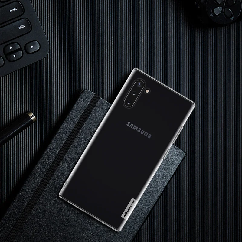 10 шт./лот для samsung Galaxy Note 10 чехол NILLKIN Ультратонкий тонкий пластиковый чехол для samsung Galaxy Note 10 Note 10 5G встроенные чехлы