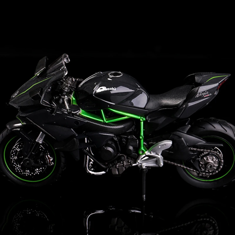 Дешевые игрушки 1/12 Ninja H2R мотоцикл рогающая Тяжелая машина гоночного соревнования уличного спортивного автомобиля для 6 дюймов кукольная коллекция подарки