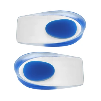 

1 Pair Transparent Silicone Heel Pad Heel Pad Anti-Pain Protection Protection Heel Pain Men and Women Insole