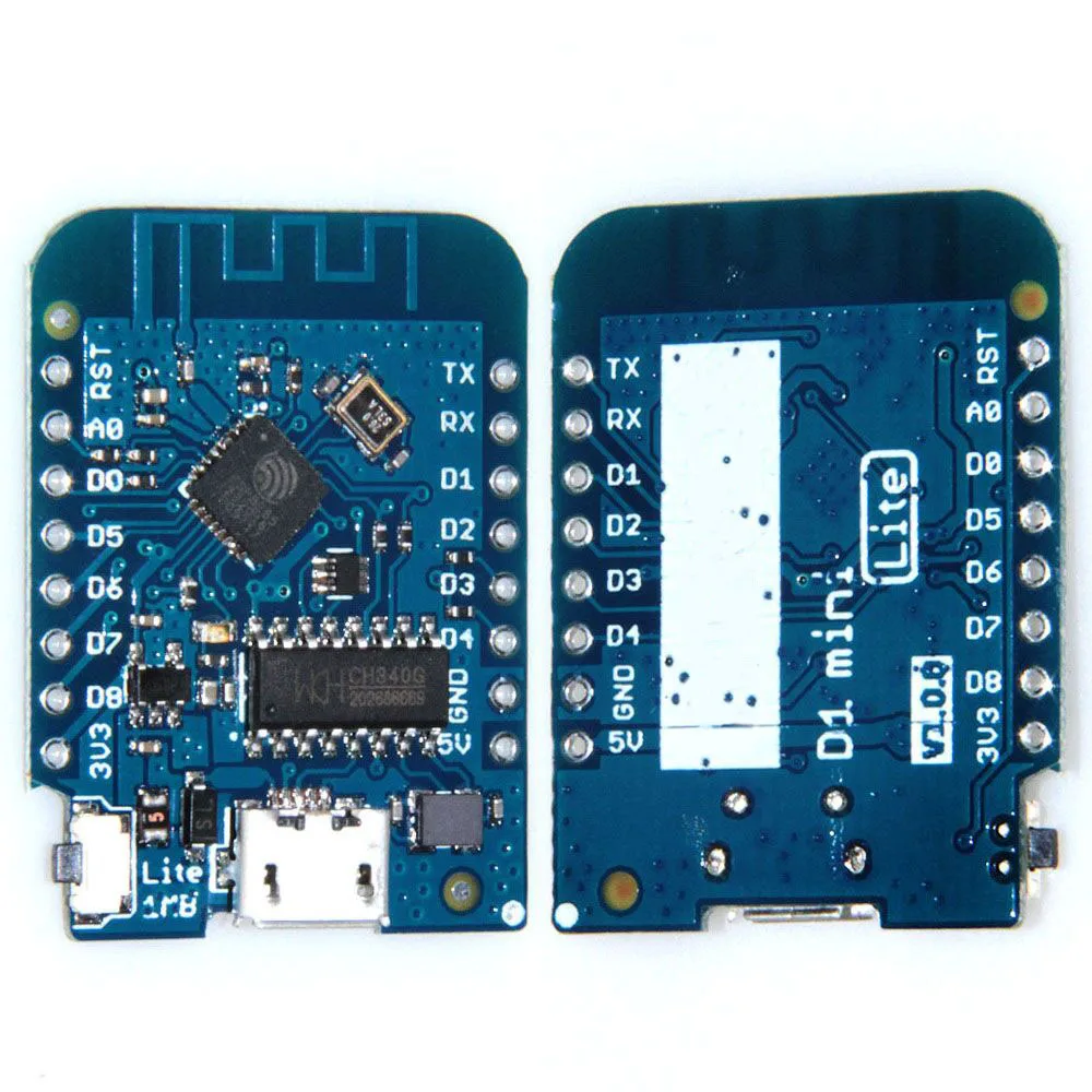 D1 mini Lite V1.0.0 плата для разработки Интернета вещей с Wi Fi ESP8285 на базе флеш накопителя