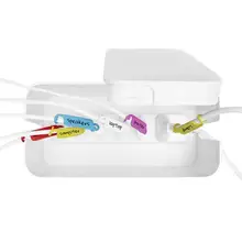 Многоразовая цветная Милая этикетка разделенная карта практичная линия передачи данных линия сбора данных линия этикетка карта десять штук этикетка карта