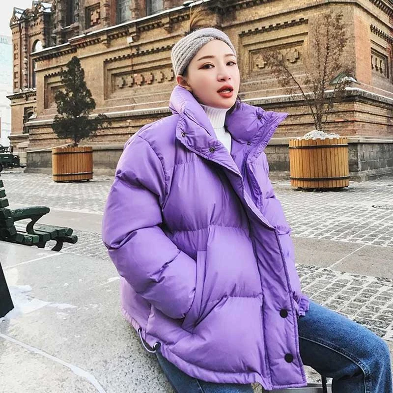 Winter Jacket Women Cotton Coat 
