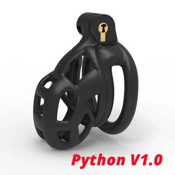 Clearance Price Mamba Python V1.0 Cock Cage Chastity Device Lightweight Penis Ring Adult Sex Toys 4