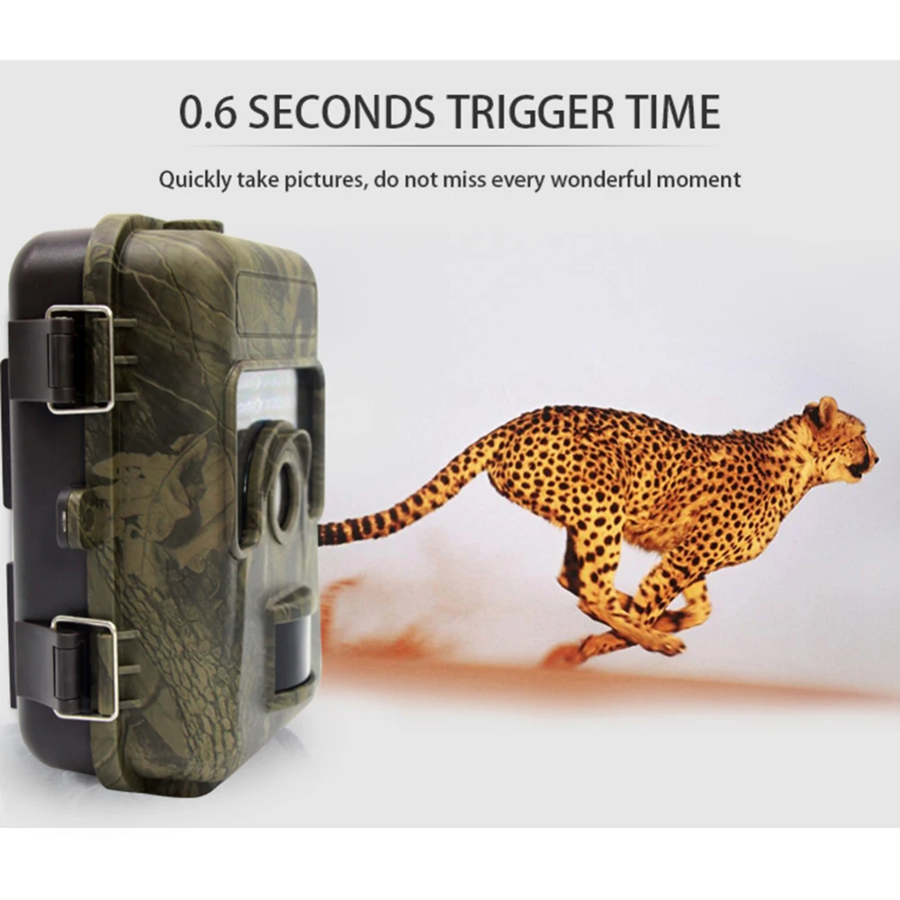 

16MP1080p HD hunting trail camera quick trigger 0.6s photo traps Night Vision wild Camera Wildlife Surveillance Camera