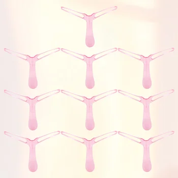 

10PCS Hollow-out Thrush Card Makeup Eyebrow Grooming Tool 3D Eyebrow Template Eyebrow Drawing Guide Card Thrush Assistant Tool f
