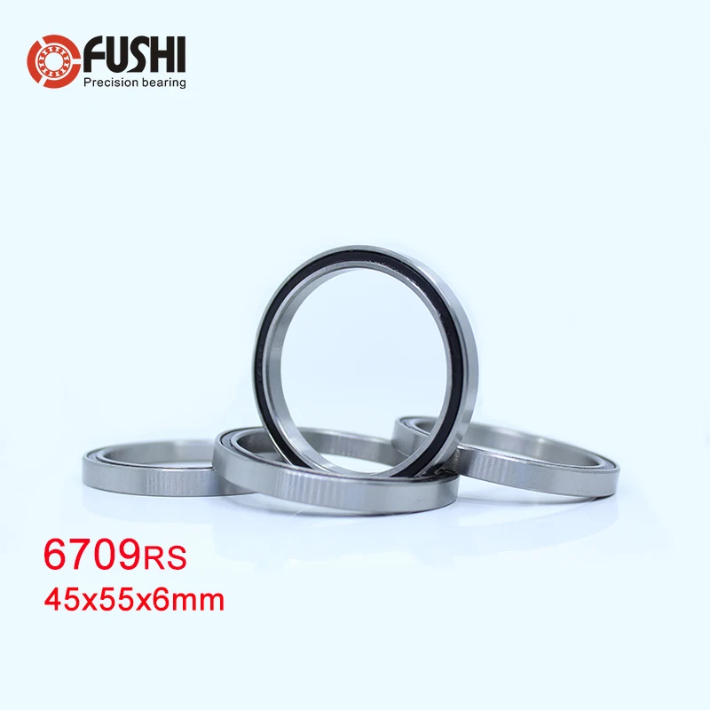 6709 2RS Подшипник 45*55*6 мм (4 шт.) Φ тонкий раздел 61709RS 6709RS | Игрушки и хобби