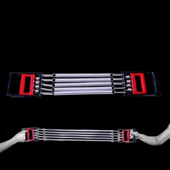 

5 Springs Chest expander Hand Gripper Strength Trainier Adjustable Detachable