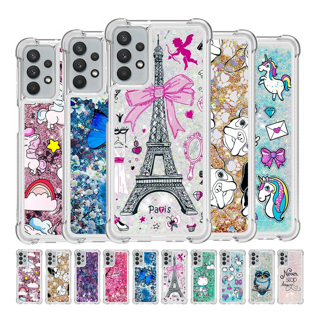 Glitter Liquid Quicksand Case For Moto Edge S G100 G30 G10 Power G10 E7
