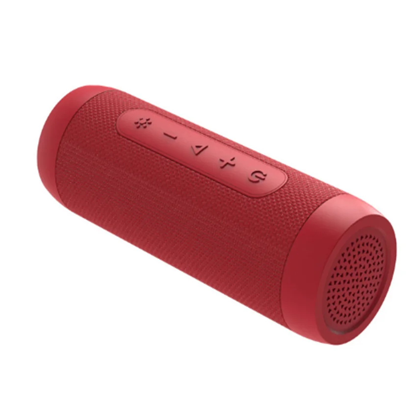 Фанатик S22 Bluetooth Динамик Водонепроницаемый уличный Портативный беспроводной мини Колонка коробка Динамик Поддержка TF1 карты FM стерео колонки Hi-Fi - Цвет: Red