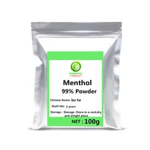

2022 New Menthol Powder menthanol L-Menthol ,piperitol Mint Extract Food,Toothpaste Flavoring Agent free shipping