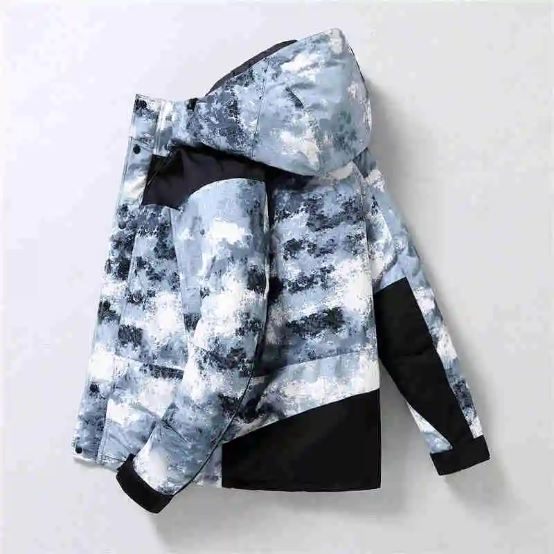 New arrival White Duck Down Jacket Men Autumn Winter Warm Hooded Coat Men's Ultralight Duck Down Jacket Windproof Parka 837