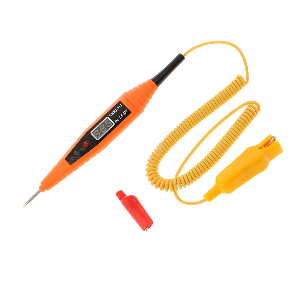 Ручка Напряжение электрический детектор Сенсор цифровой светодиодный ЖК-дисплей светильник индикатор