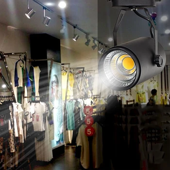 

LED Track Light Rail Lights for Clothing Shoes Shops Stores Track Lighting Different Light Color