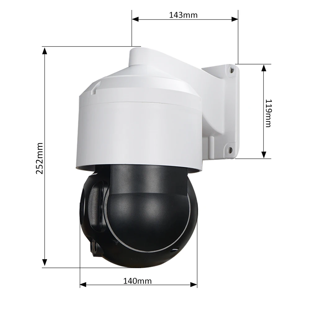 H.265 мини WI-FI PTZ Камера Беспроводной HD 1080P IP Камера 2MP 30X зум 2-полосная аудио P2P мобильный вид SD слот sony307 звездного неба, IR100M