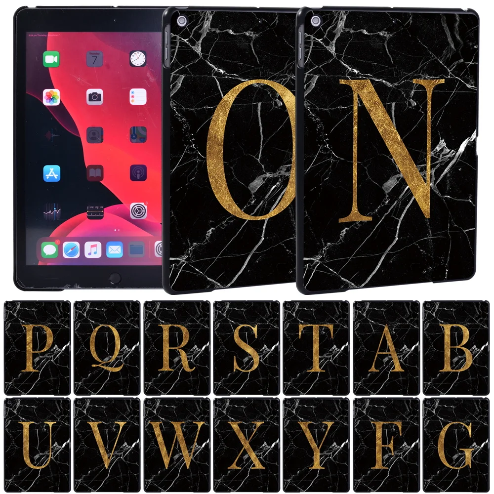 

For Apple IPad(2017/2018/2019)/IPad 2/3/4/Mini 1/2/3/4/5/Air(1/2/3)/Pro 11(2018/2020)/Pro(9.7/10.5) Letter Pattern Case