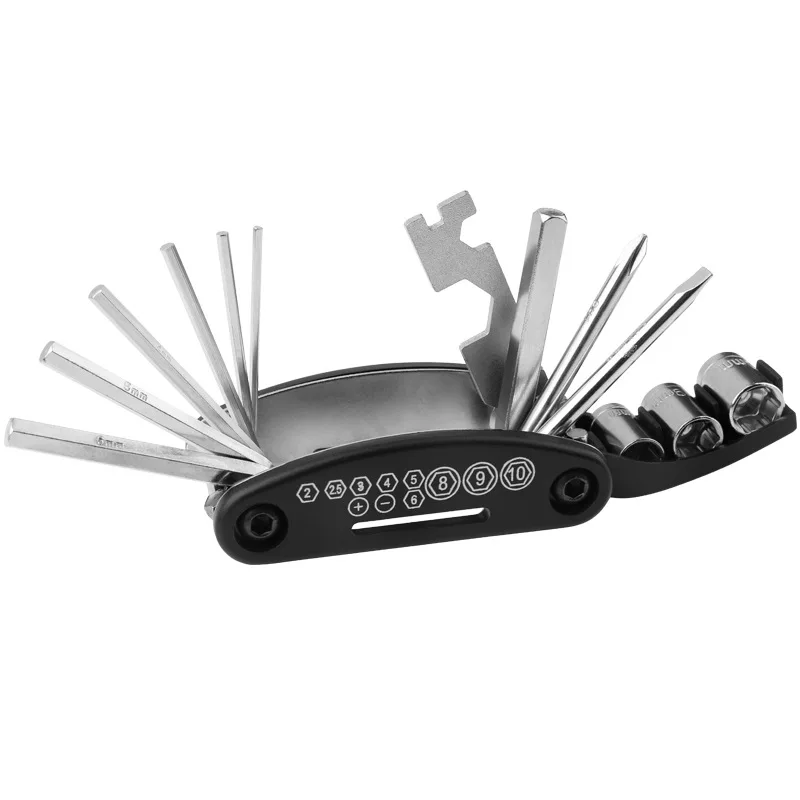 

Bicycle Repair Combination Tool Mountainous Highway Vehicle Multifunctional Folding Repair Vehicle Tire Spanner