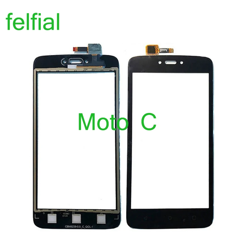 Сенсорный экран 10 шт./лот для Motorola Moto C XT1750 XT1755 XT1756 сенсорный дигитайзер