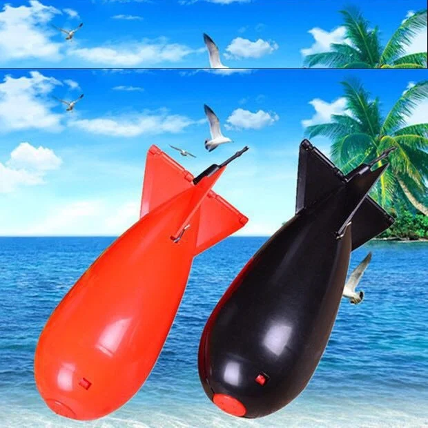 

Fishing Rockets Spod Bomb Fishing Tackle Feeders Pellet Rocket Feeder Float Bait Holder Maker Tackle Tool Accessories