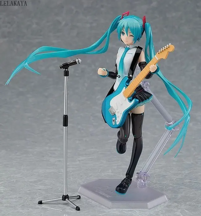 Аниме Сексуальная свободная B-style Figma 394 200# Hatsune Miku V4X вокал Ver милые игрушки для девочек ПВХ фигурка Коллекционная модель LELAKAYA - Цвет: D No retail box