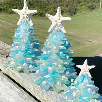 

Mini Christmas Tree 20cm Desktop Blue Christmas Tree For Home Santa Clause Merry Christmas Party Decorations drop ship