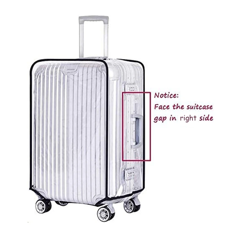 20-30''PVC Dust-proof Covers Travel Luggage Baggage Trolley Suitcase Protectors 