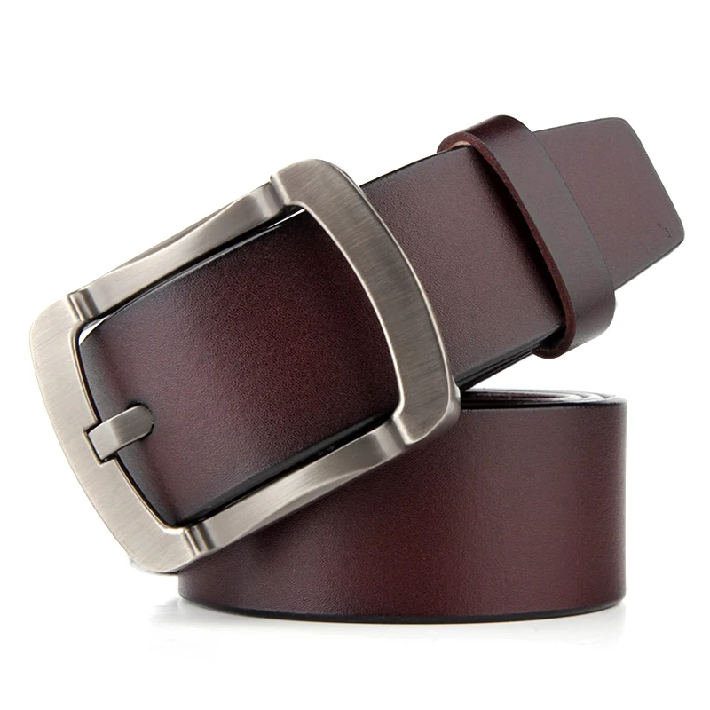 

150cm Large Size Genuine Leather Men Belt Designer Belts Men High Quality Pin Buckle Leather Belt Fashion Cowskin Male Belt 2020