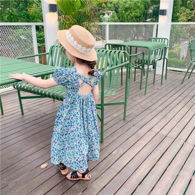 Baby Girls Dresses 6 9 Months Baby Girl Dresses 3 6 Months Summer Girl's  Clothes Color Orange Kid Size 4T