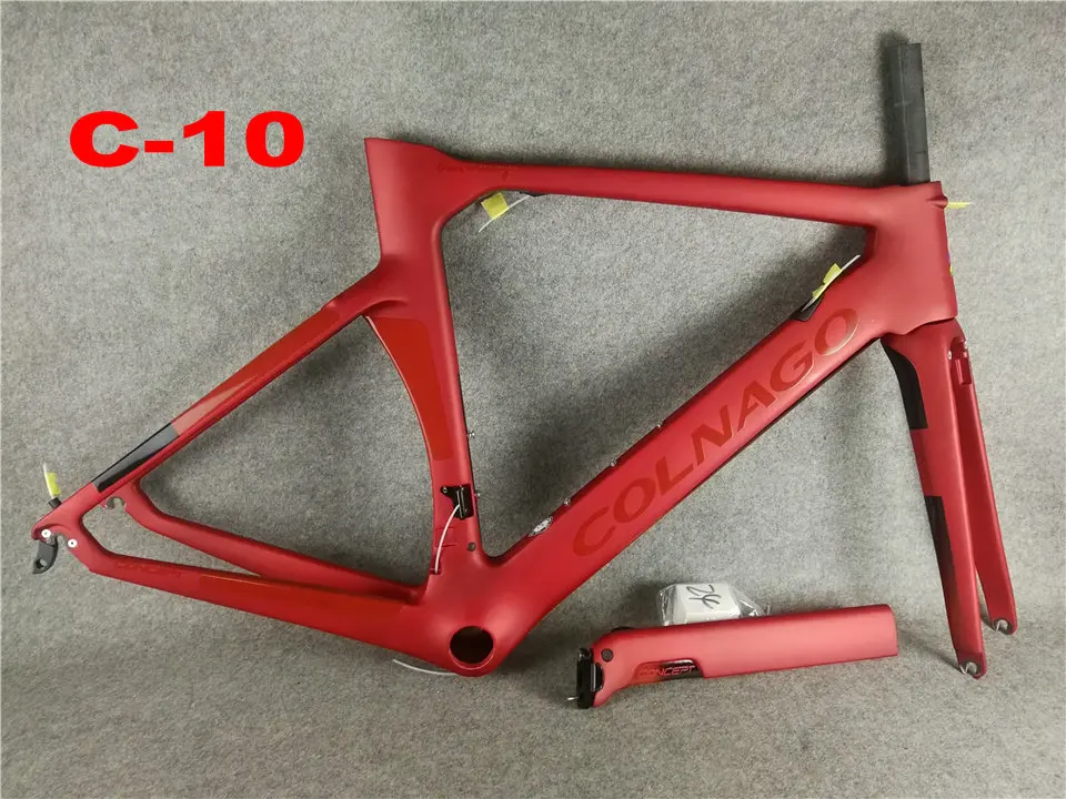Flash Deal 2019 BLACK Colnago Concept carbon frame UD Matte road carbon frame 20