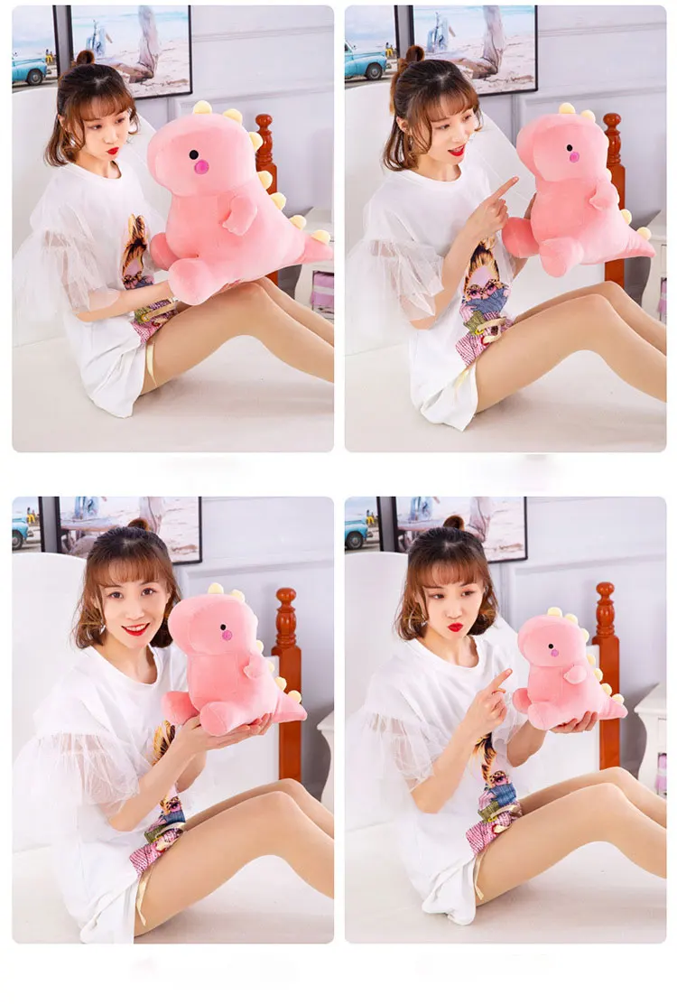 Милый динозавр плюшевая игрушка каваи