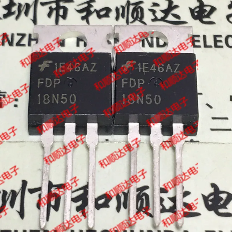 5 предметов в партии, FDP18N50-220 500V 18A