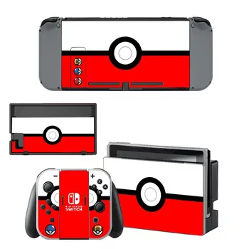 

Pokemon Go Pikachu Nintendoswitch Skin Nintend Switch Stickers Decal for Nintendo Switch Console Joy-con Controller Dock Skins